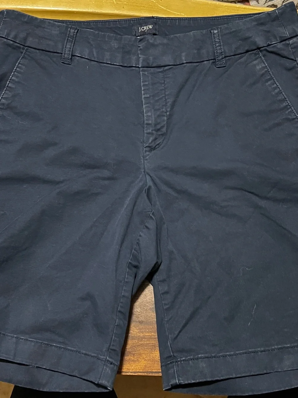 J. Crew Men's Navy Chino Shorts 10.5